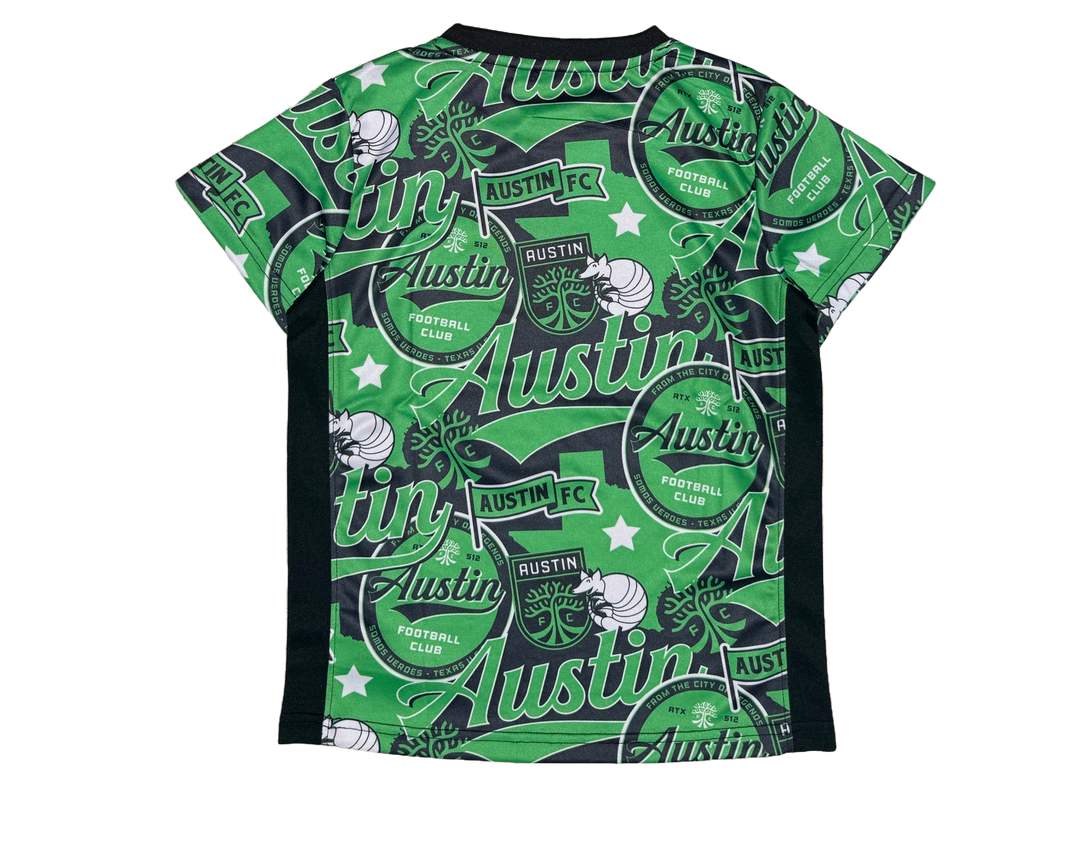 AUSTIN FC YOUTH ALL OVER SUBLIMATED TEE