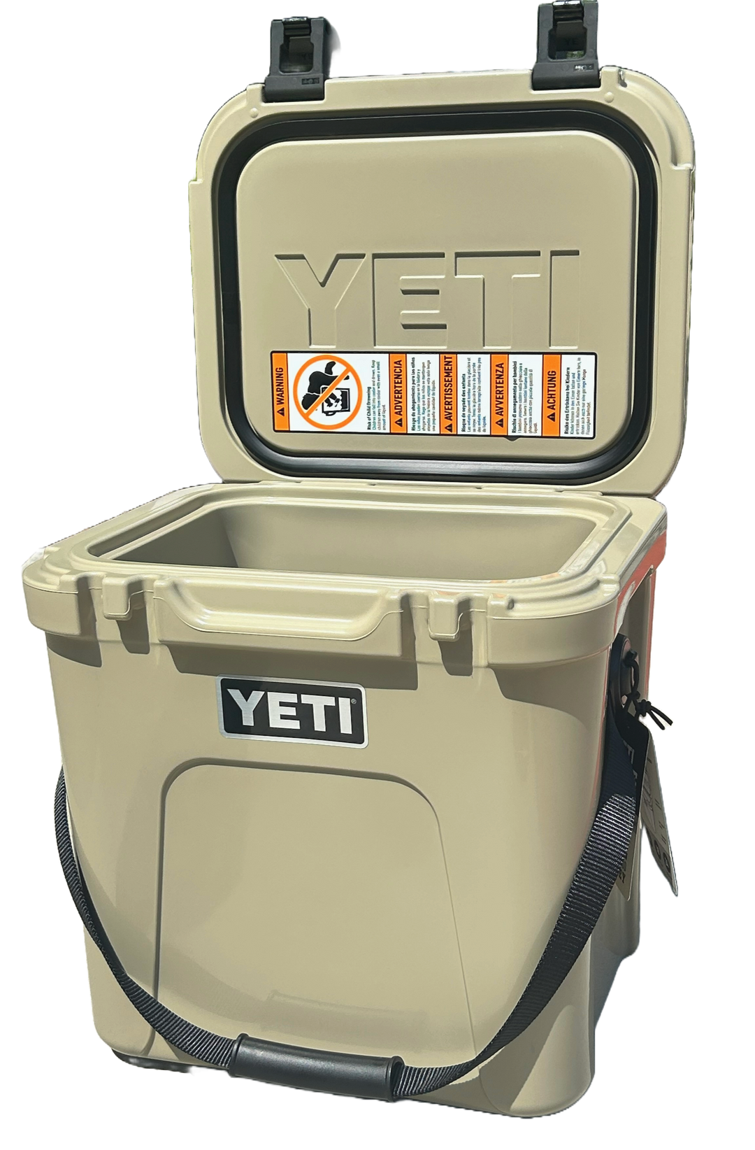 AUSTIN FC YETI ROADIE 24 PRIMARY LOGO TAN
