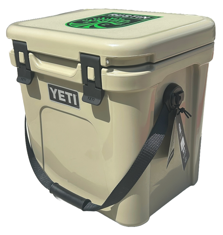 AUSTIN FC YETI ROADIE 24 PRIMARY LOGO TAN