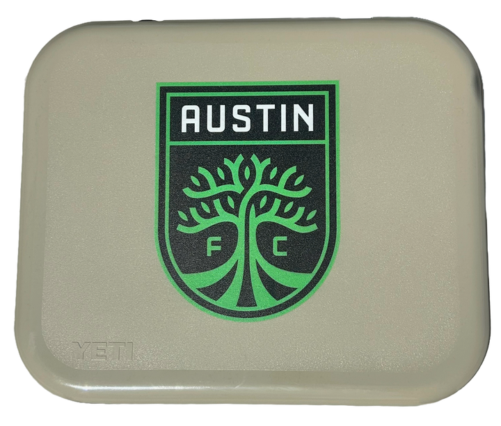 AUSTIN FC YETI ROADIE 24 PRIMARY LOGO TAN