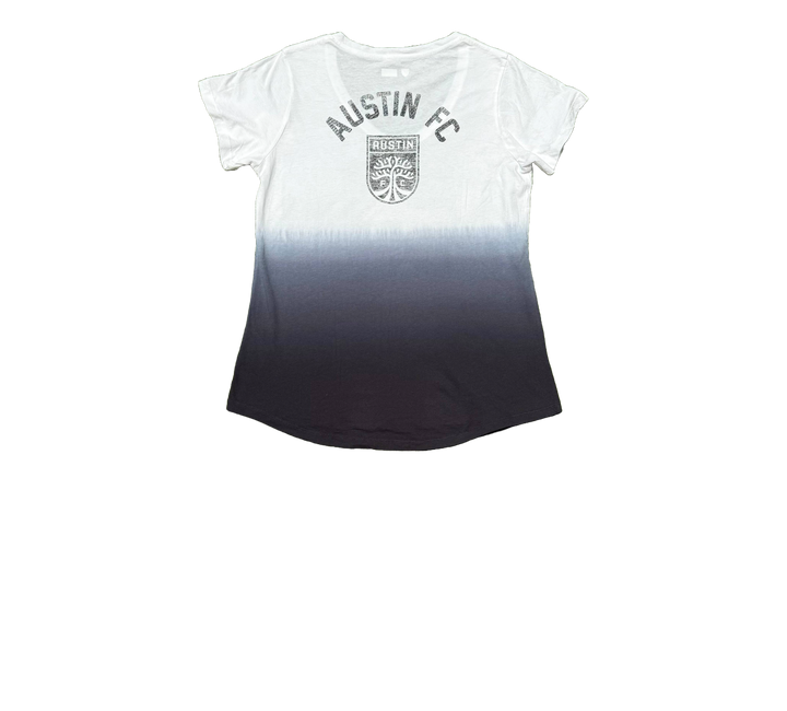 AUSTIN FC WOMENS COTTON DIP DYE V-NECK