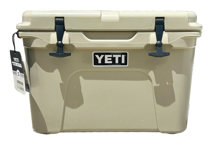 AUSTIN FC YETI TUNDRA 35 PRIMARY LOGO TAN