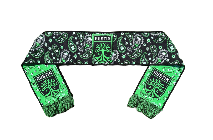 AUSTIN FC PAISLEY WOVEN SCARF