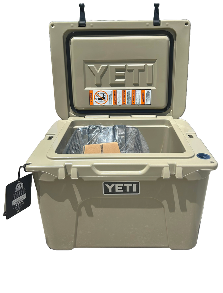AUSTIN FC YETI TUNDRA 35 PRIMARY LOGO TAN