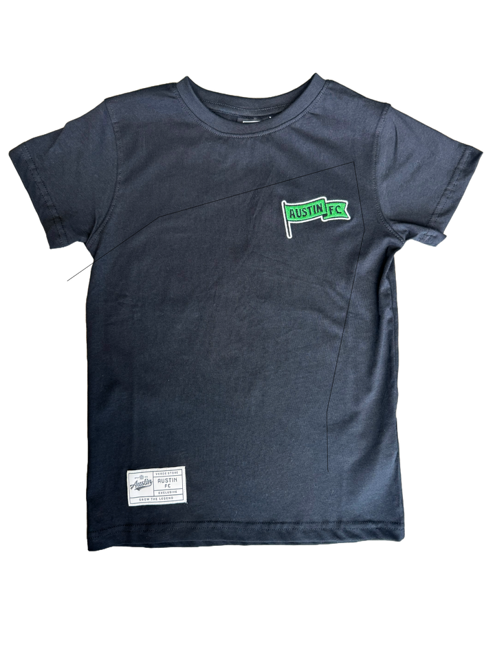 AUSTIN FC YOUTH BREWERY TEE BLACK