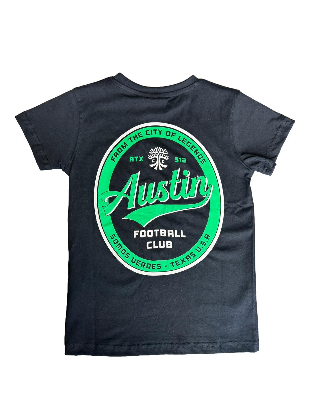 AUSTIN FC YOUTH BREWERY TEE BLACK