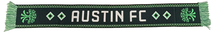 AUSTIN FC ZIG ZAG WOVEN SCARF