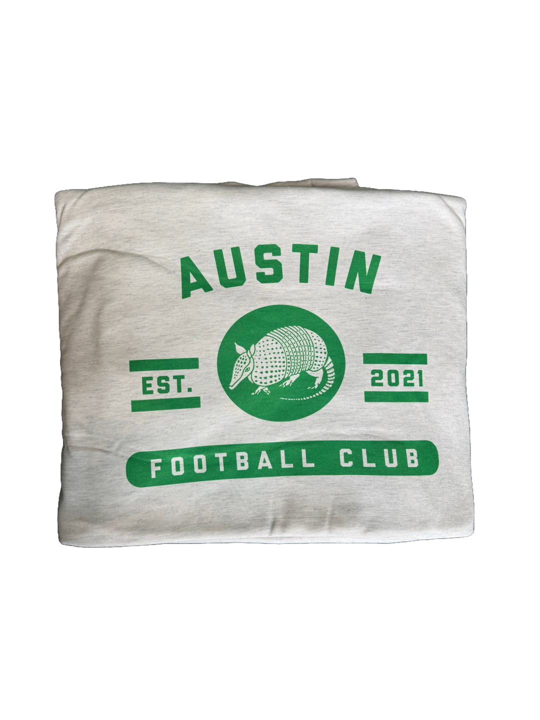 AUSTIN FC ROLLED SWEATSHIRT BLANKET ARMADILLO