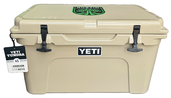 AUSTIN FC YETI TUNDRA 45 PRIMARY LOGO TAN